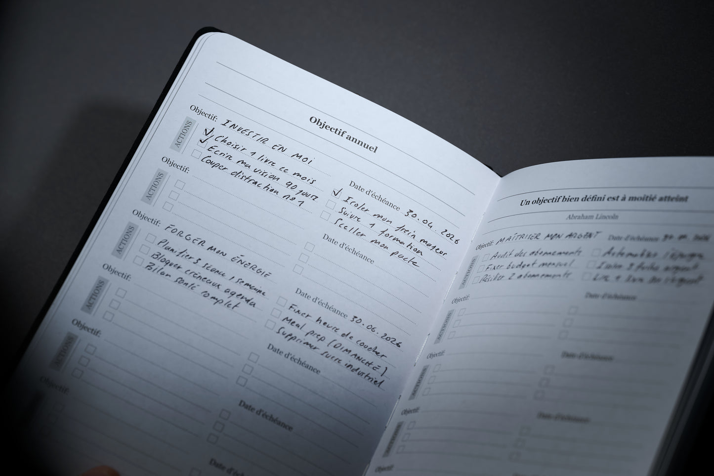 Mindset Planner